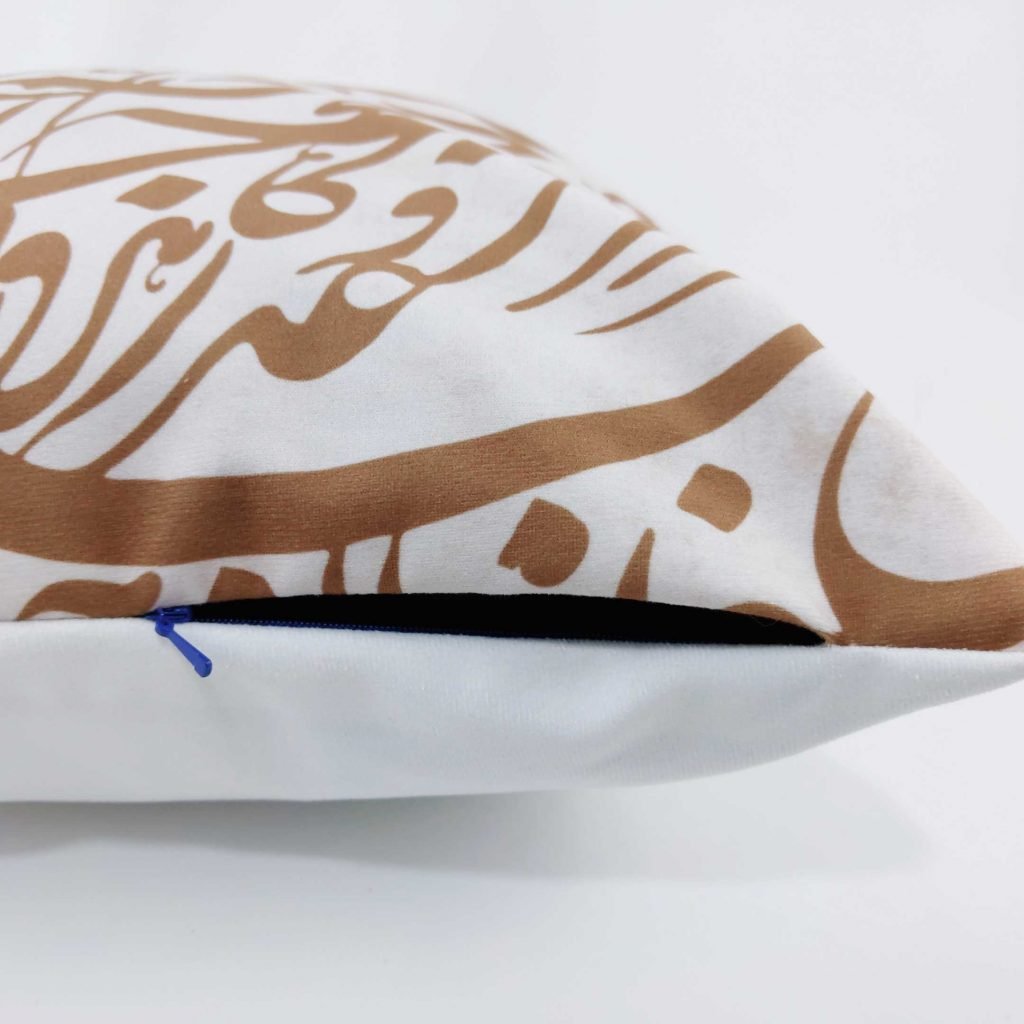CALLIGRAPHY CUSHION COVER