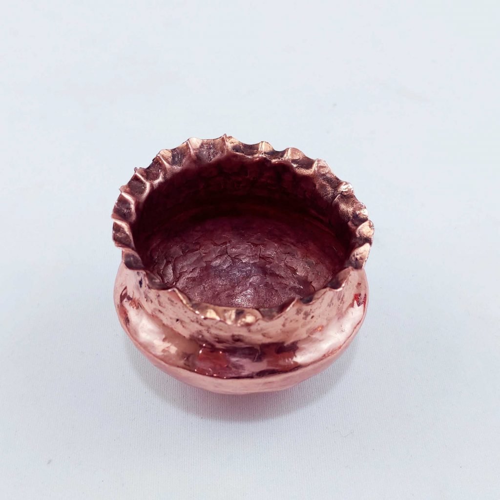 HAND ENGRAVED COPPER DISHES SET