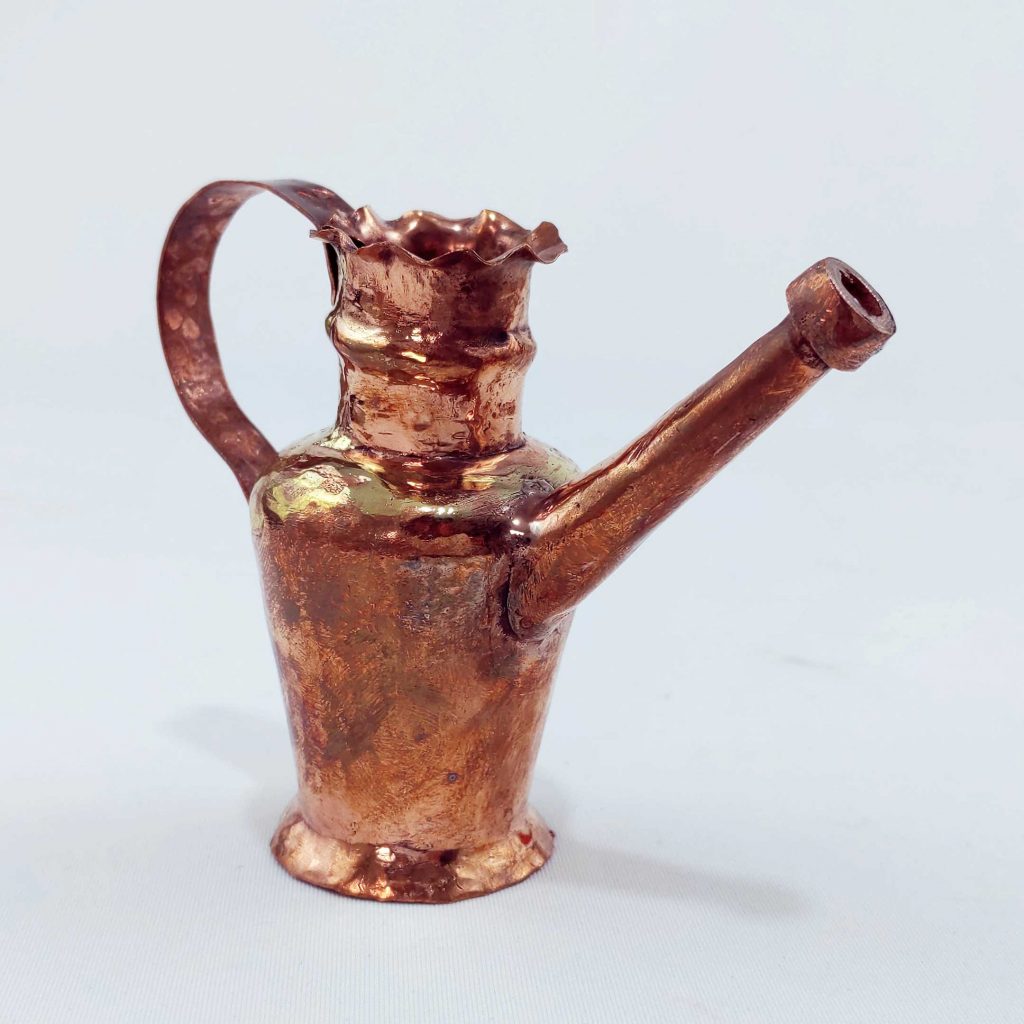 HAND ENGRAVED COPPER DISHES SET