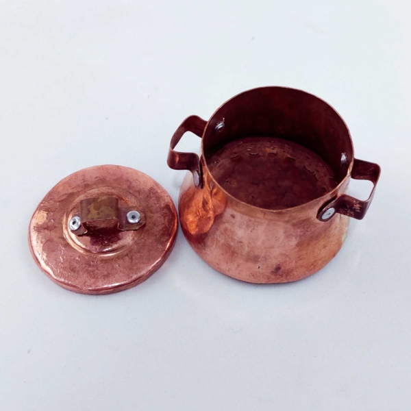 HAND ENGRAVED COPPER DISHES SET