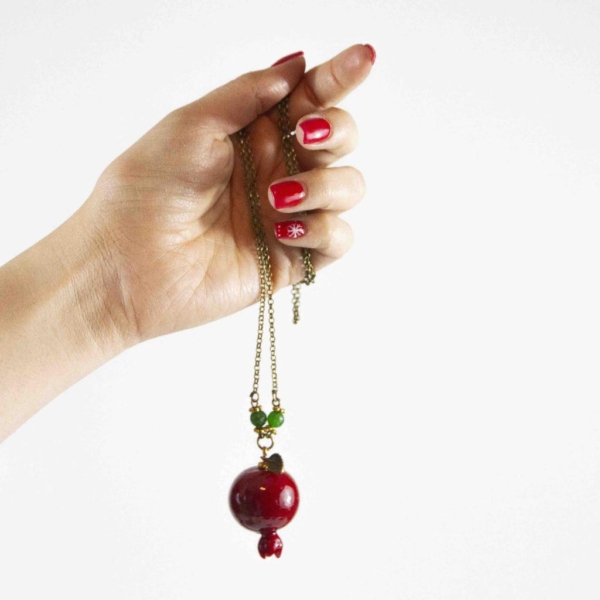 PERSIAN POMEGRANATE NECKLACE
