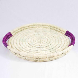 PERSIAN WOVEN MAT TRAY-PERSIS COLLECTION