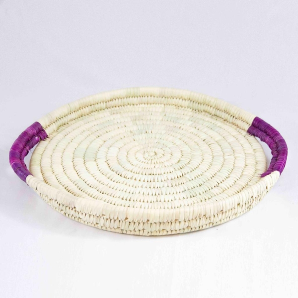 PERSIAN WOVEN MAT TRAY-PERSIS COLLECTION