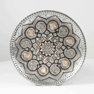 Ghalam Zani Paisley Plate 30cm