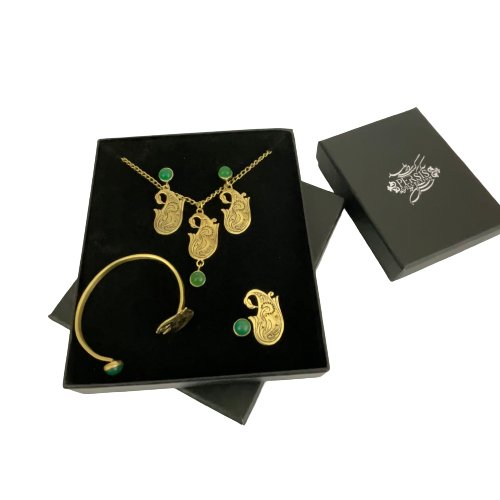 Termeh Agate Jewellery Set