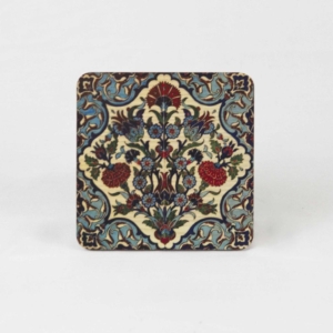 FLORAL TILE COASTERS