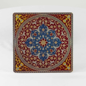 PERSIAN CARPET PLATE COASTERS SET