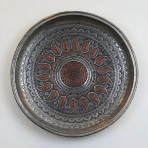 Hand Engraved Copper Tray 60cm