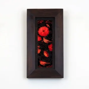 Floral Wooden Frame