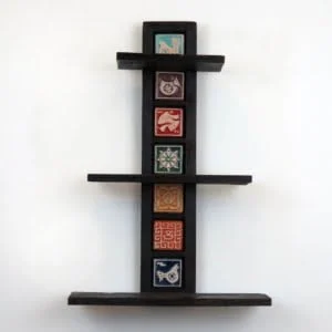Wall Decorative Shelves, 7 Tiles