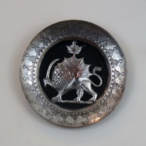 lion and sun plate- Persis collection