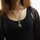 GHALAMZANI AND TURQUOISE IRAN NECKLACE