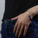 AZURE STONE AND FISH BRACELET