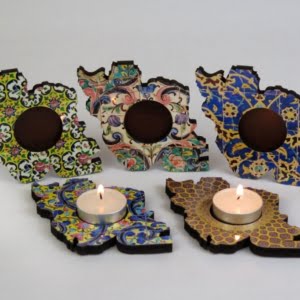 IRAN CANDLE HOLDER-persis collection-persian candle