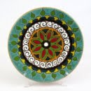 LEAF GARDEN CERAMIC PLATE-Persis Collection