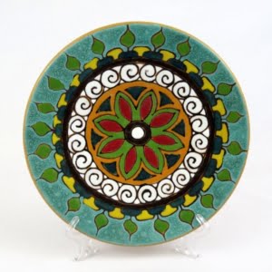 Leaf Garden Ceramic Plate, 25cm