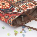 PERSIAN KILIM TOTE BAG