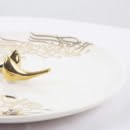 GOLDEN POETRY PLATTER -Persis Collection