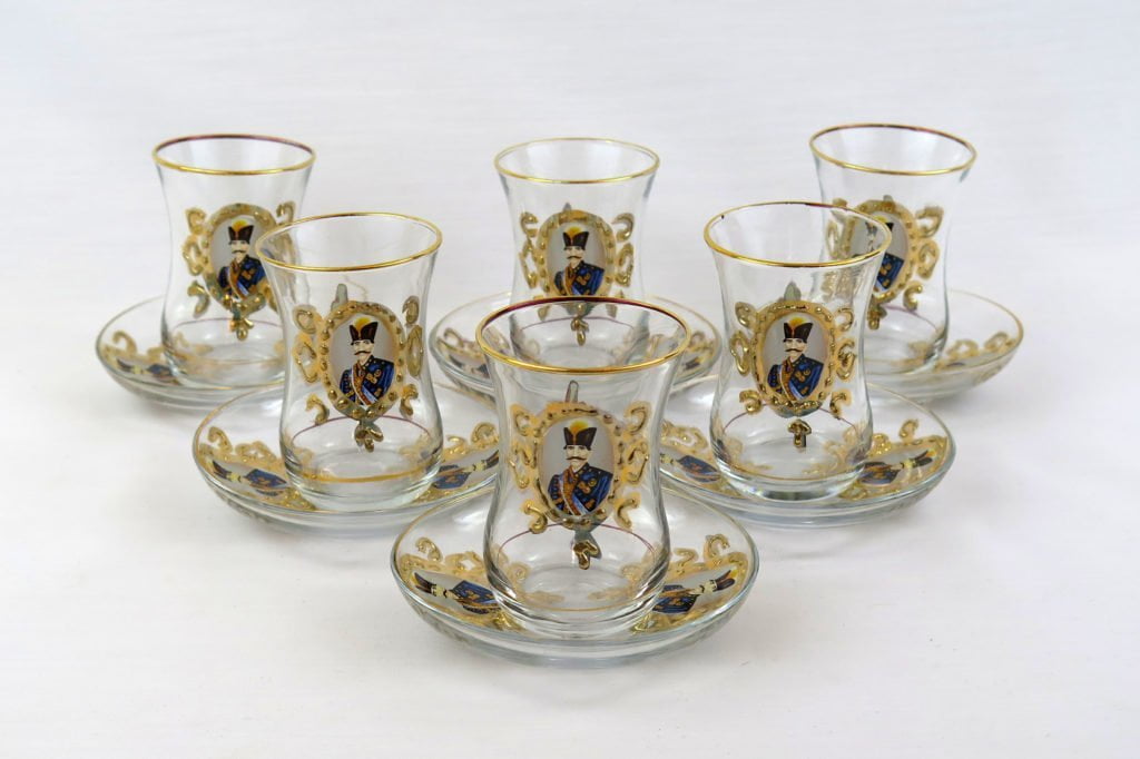 Persian Teacup and Saucer Set
