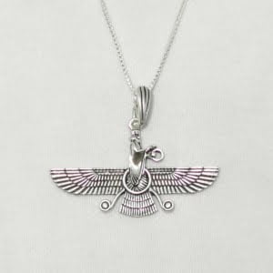 925 Silver Farvahar Necklace