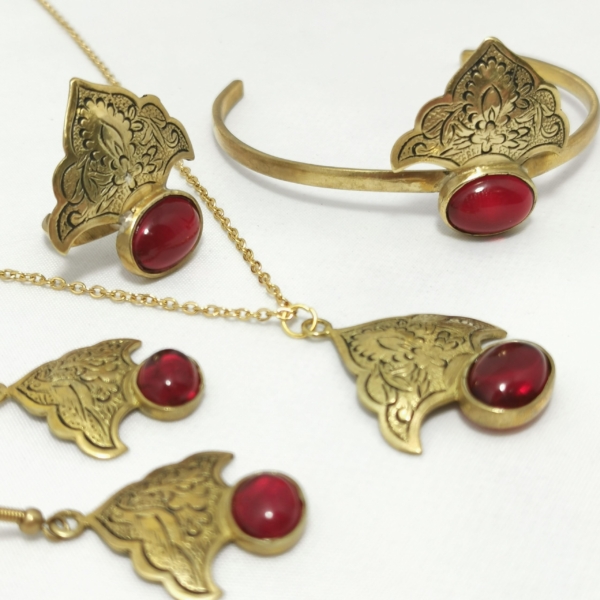 Crown Head Jewellery Set