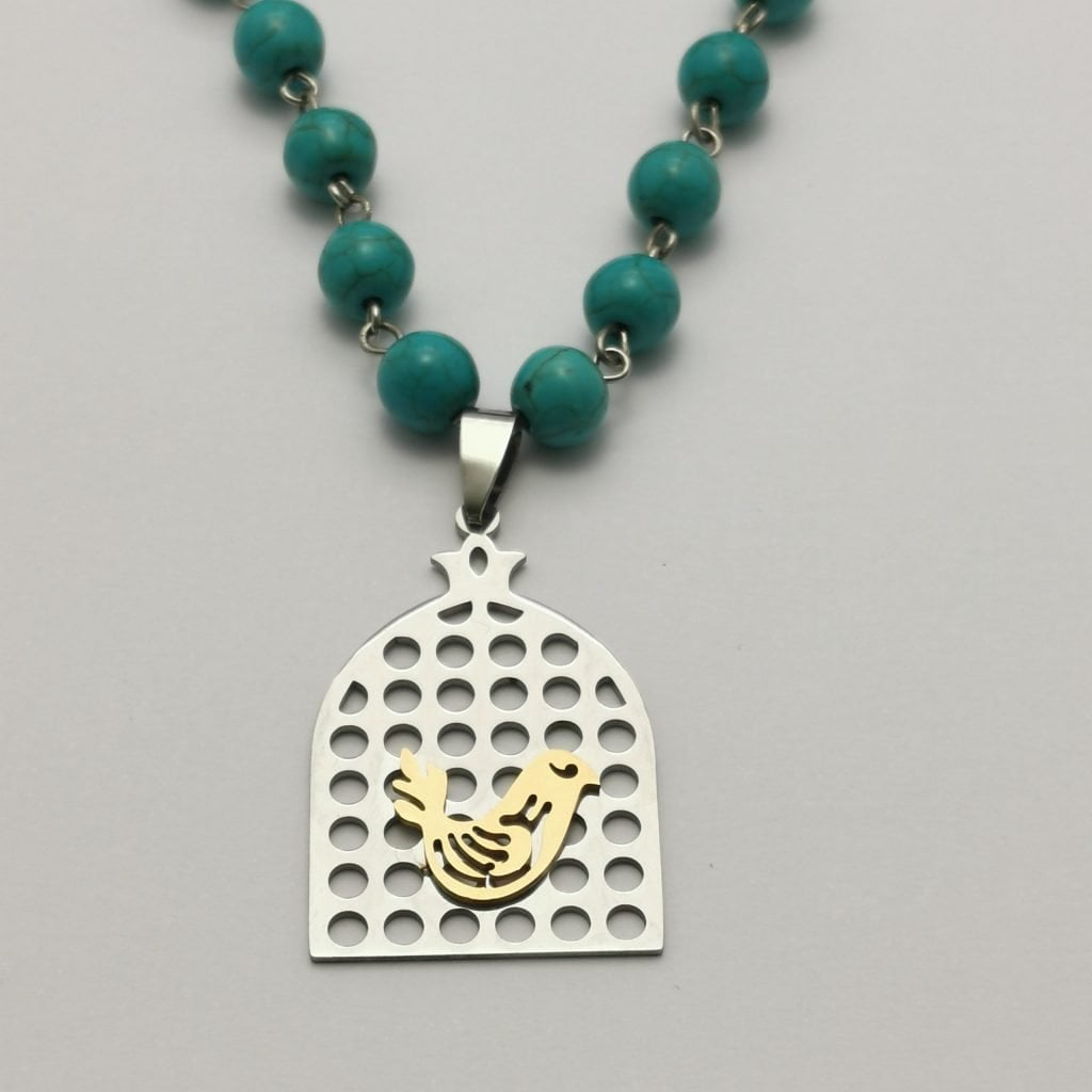 MORGHE AMIN NECKLACE detail