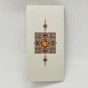 AMBER JEWEL CARD