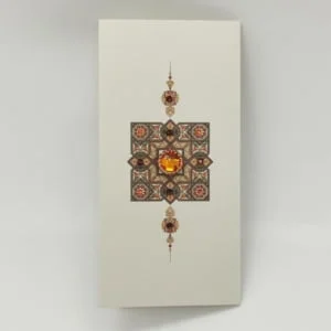 Amber Jewel Card