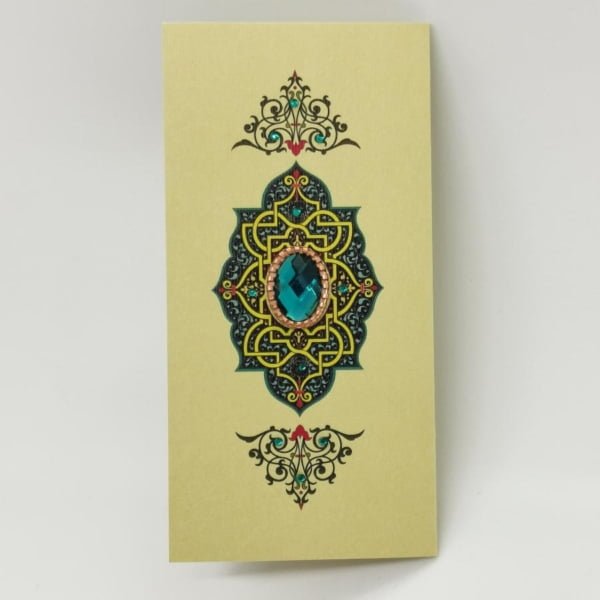 Turquoise Jewel Card