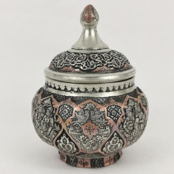 Fine Ghalamzani Sugar Candy Bowl