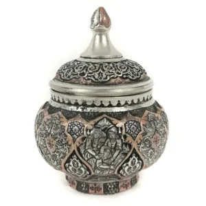 Fine Ghalamzani Sugar Candy Bowl