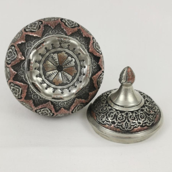 Fine Ghalamzani Sugar Candy Bowl
