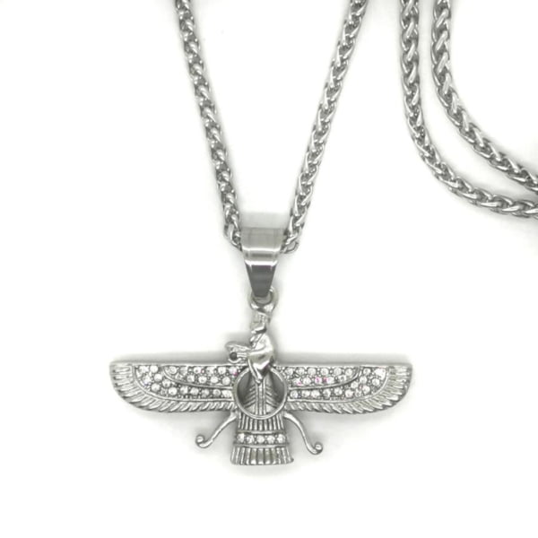 SILVER FARVAHAR NECKLACE FOR MENS