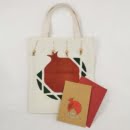 Pomegranate tote bag-persis Collection