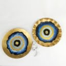 EVIL EYE GLASS PLATTER-Persis Collection