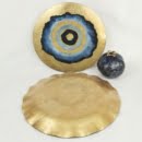 EVIL EYE GLASS PLATTER-Persis Collection
