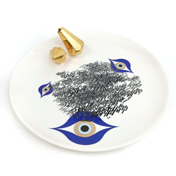 EVIL EYE PLATTER-Persis Collection