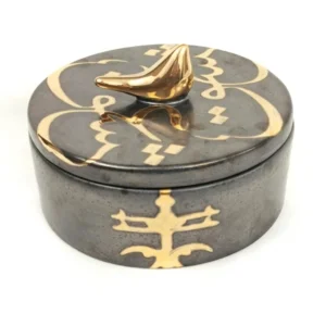 Black & Gold Love Bonbon Dish