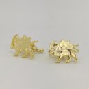 Lion and sun cufflinks-Persis Collectio