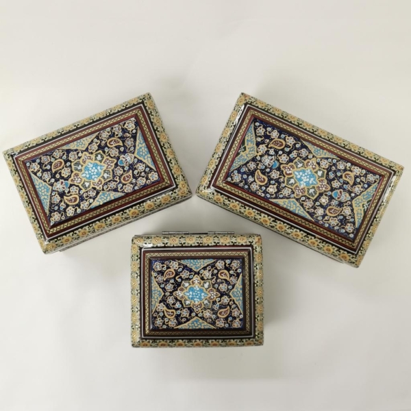 Gliding Jewellery Boxes Khatam Kari Art
