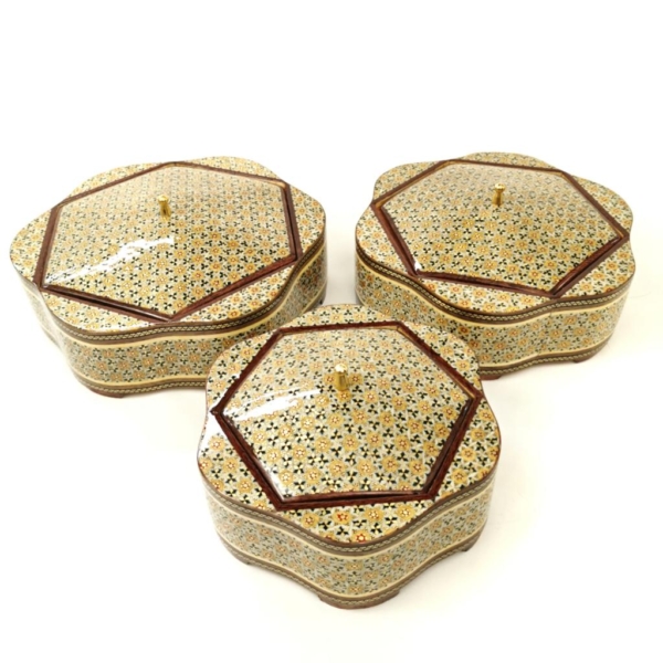 Khatam Bonbon Dish, Jewelry Box
