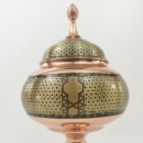 Khatam on copper bonbon dish-Persis Collection