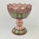 KHATAM ON COPPER CANDY DISH-PERSIS COLLECTION