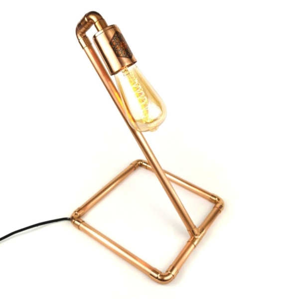 Tazhib Copper Table Lamp