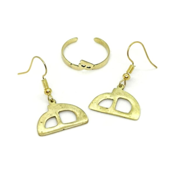 HICH RING & EARRINGS SET