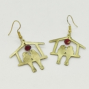 Lovebirds earrings-Persis Collection