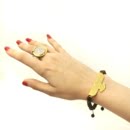 Winged sun bracelet-Persis Collection