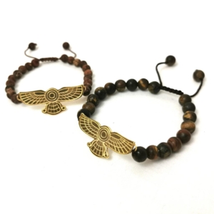 Winged sun bracelet-Persis Collection