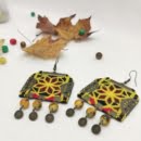 CANARY BALOCHI EARRINGS-PERSIS COLLECTION