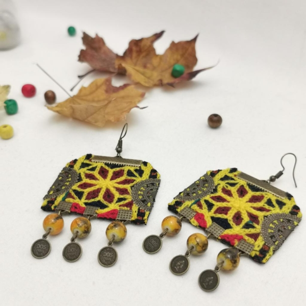 Canary Balochi Earrings